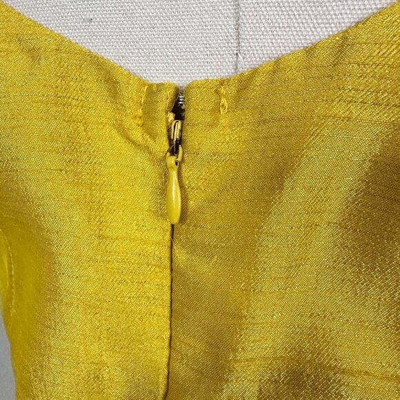 Anthropologie Let Me Be Slim Off Shoulder Puff Sleeve Dress M Cocktail Wedding - Picture 11 of 11